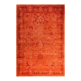 Izabel One-of-a-Kind 6' 1" X 8' 10" Hand Knotted Area Rug