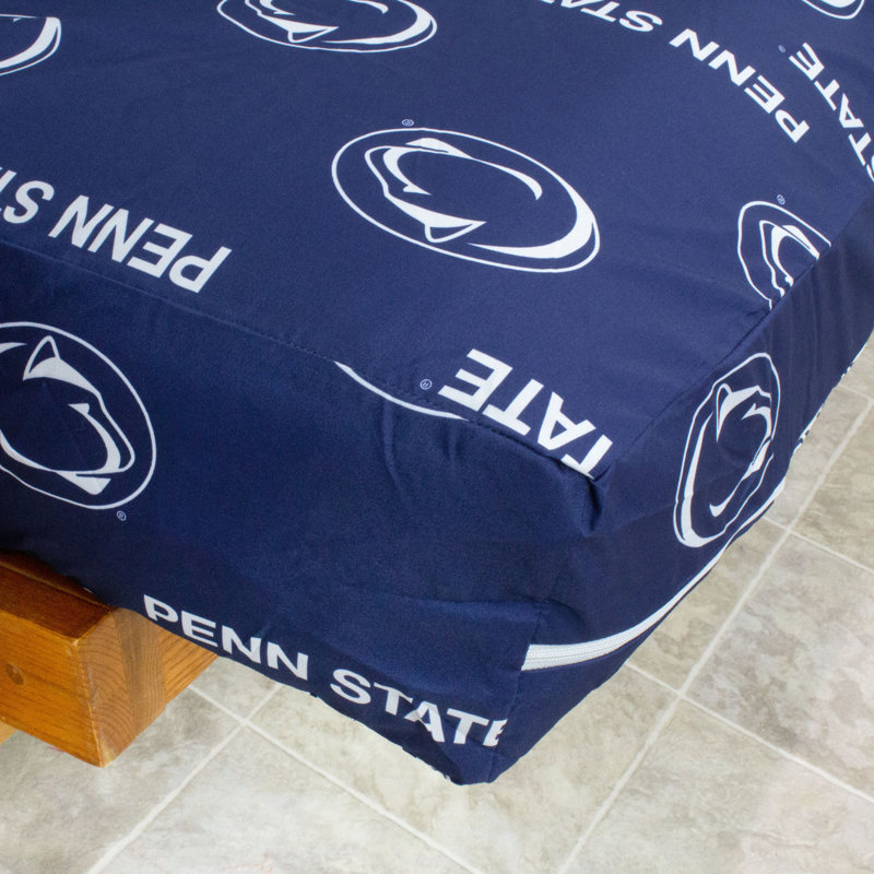 Housse pour futon à coussins carrés / rectangulaires NCAA, Penn State