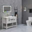 LED Bathroom Mirror 40 " with Front and Backlight, Large Dimmable Wall Mirrors-81111188