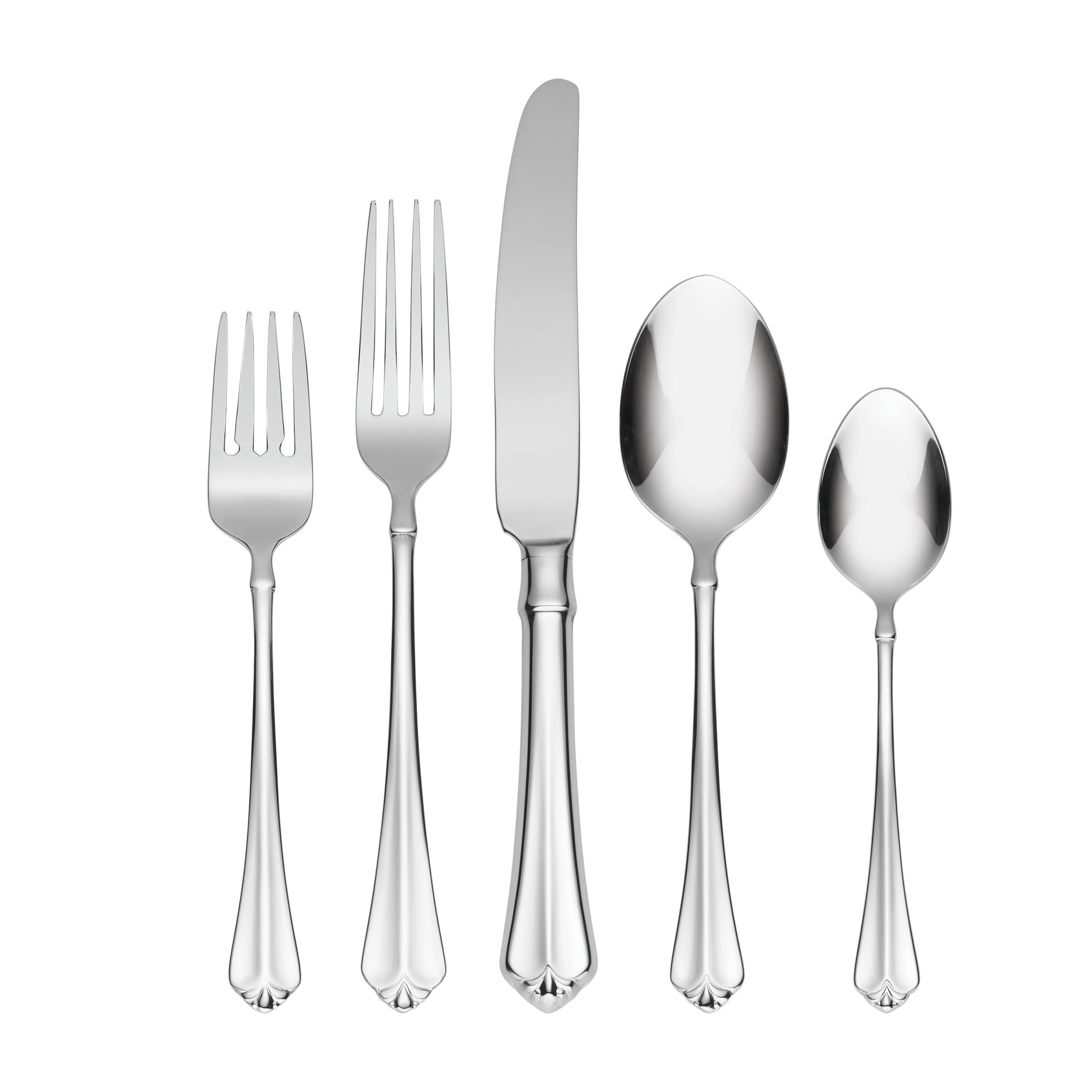 Eight Settings - Oneida Juilliard 45 Piece Fine Flatware Set & Reviews | Wayfair
