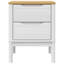 Paycen 45cm W Solid Wood Bedside Table-453535554