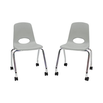 Chaise mobile 18 "avec roulettes