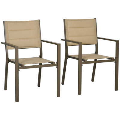 Ciera Stacking Patio Dining Armchair