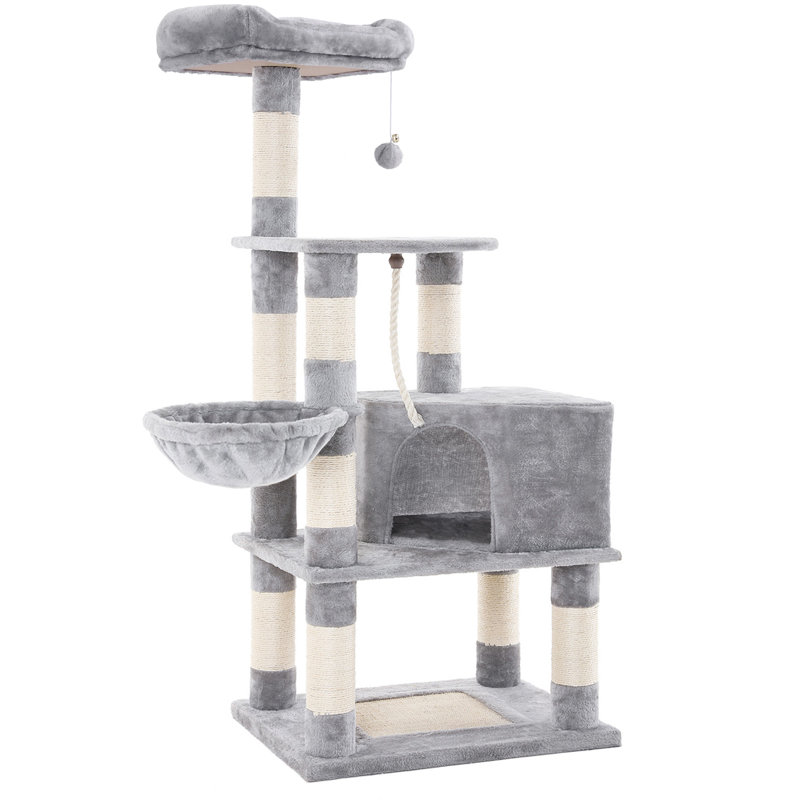 Barnsley 138cm H Cat Tree, Grey
