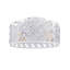 Ventilateur de plafond en cristal avec télécommande-2045100259
