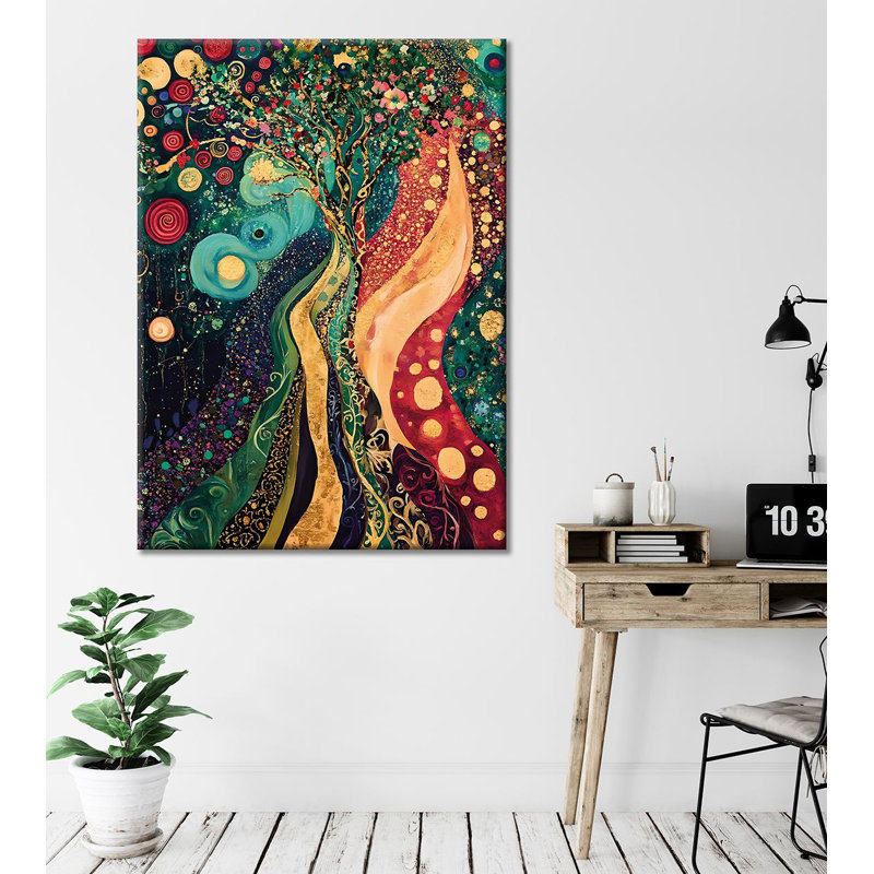 Peinture décorative sur toile