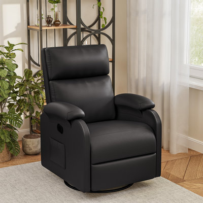 Your All-in-one Comfort Zone: Swivel, Recline, and Unwind with Massage