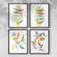 «Inner Circles II», ensemble de 4 encadrés-38495346-38495347