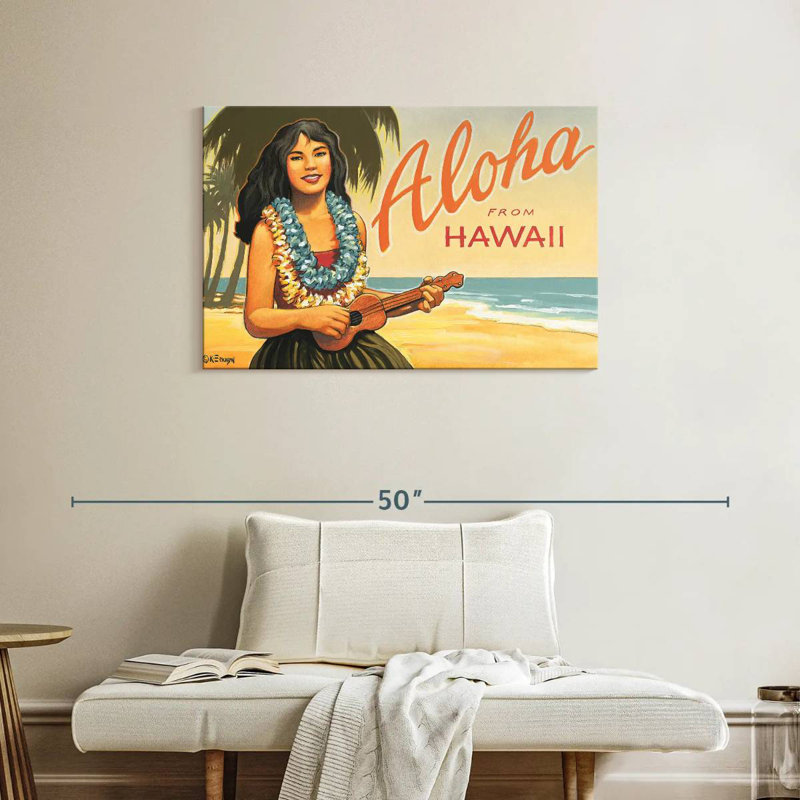 Gillard Aloha d'Hawaï II, H 24 po x l 36 po
