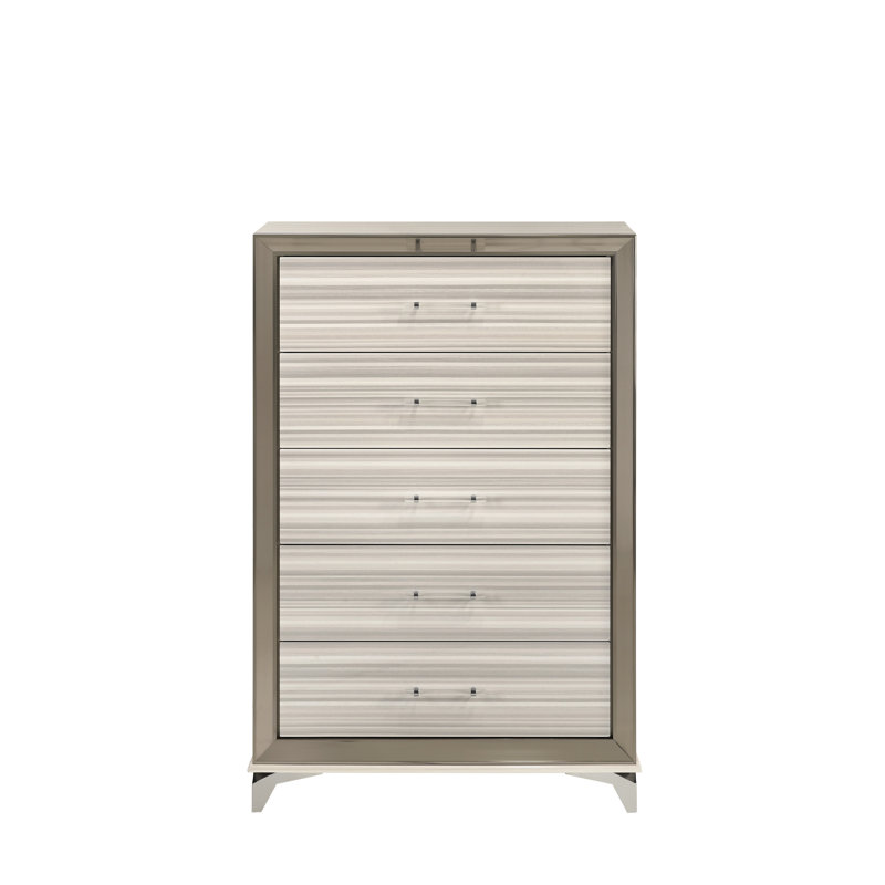 Bearnard 34.7 " W 5 - Drawer Dresser