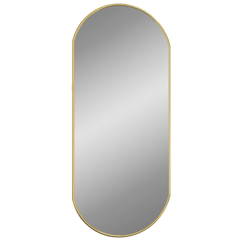 Kluk Wall Mirror, Gold, 30cm x 70cm