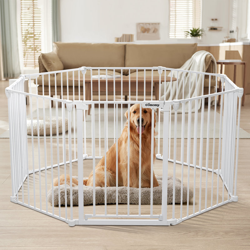 Barrière murale pour animaux, Blanc