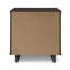 Table de chevet gris anthracite