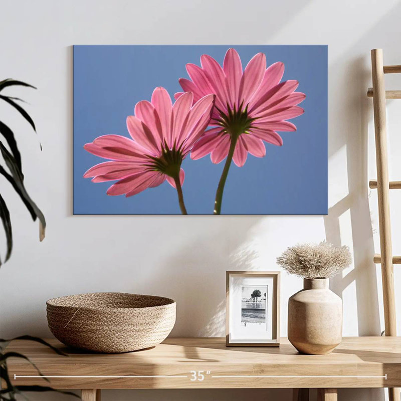 Fleurs du ciel bleu Harnek, H 16 po x l 24 po