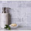 1.6 x 1.9 Marble Basketweave Mosaic Tile-58255615
