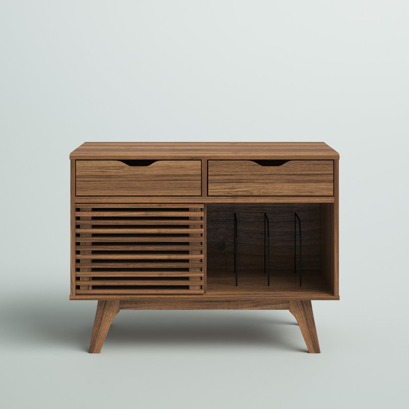 Render Vinyl Record Display Stand
