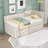 Three Drawers Upholstered Daybed with Trundle-1266376239-1266376225