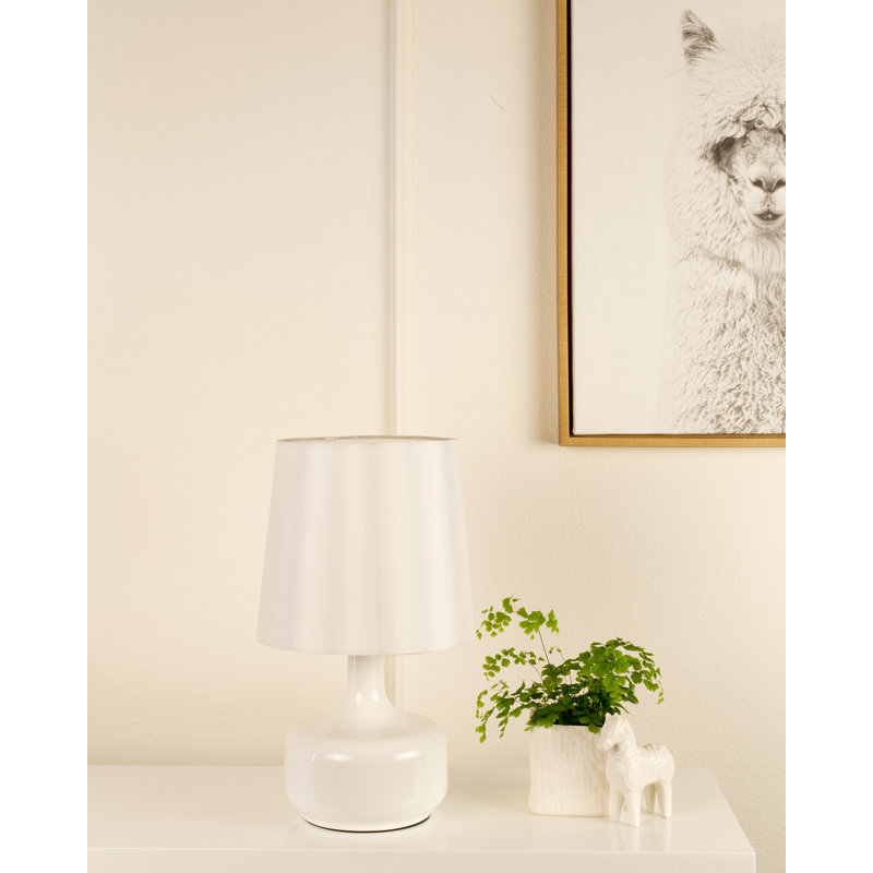 Gries Metal Table Lamp, White