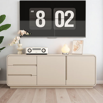 Meuble télé français de style crème simple