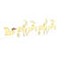 vidaXL LED Reindeers Fabric-552343327