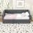 Twin Size Linen Upholstered Daybed with Drawers