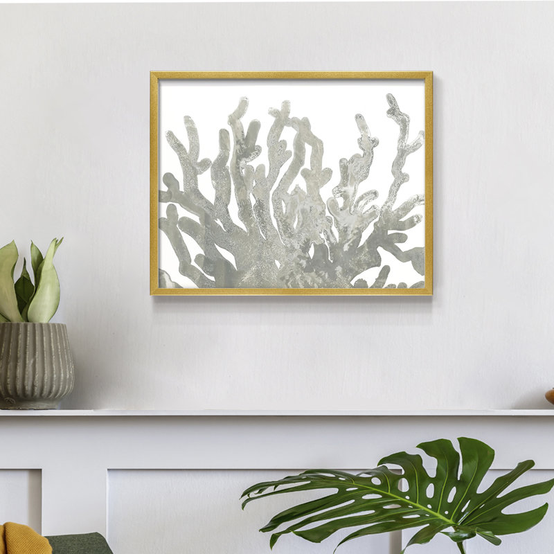 Stone Macro Coral III -Framed Print - Restickable
