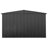 Classic Steel Storage Shed, 10X12, Charcoal-67124440