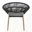 Ensemble de 2 chaises d'extérieur en osier-26088296