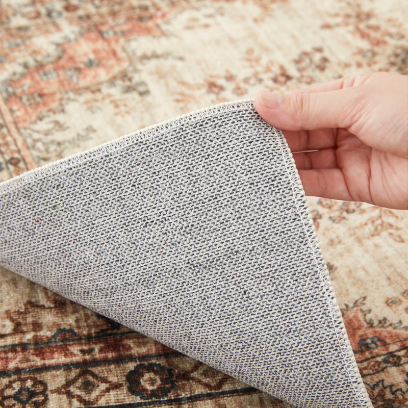 Vintage Oriental Area Rug – Living Room Large Rug for Cozy and Stylish Space, Rectangle 200 x 290 cm