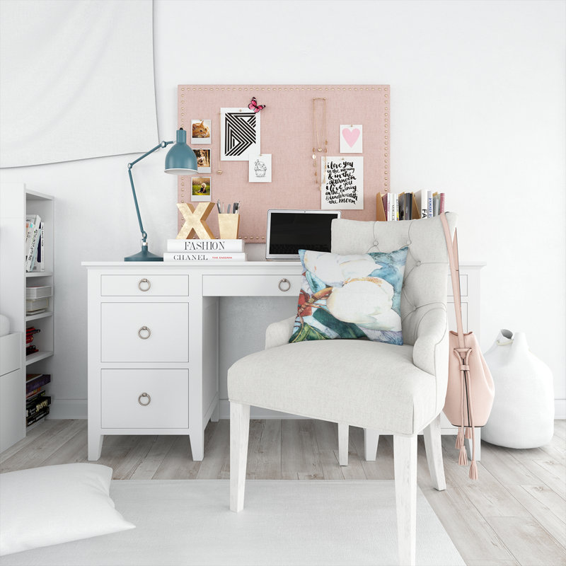Coussin décoratif intérieur/extérieur magnolia