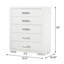 Commode 5 tiroirs Chenell
