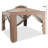 9.8 X 9.8 Feet Patio Canopy Gazebo With Neting And Double Tiered Roof