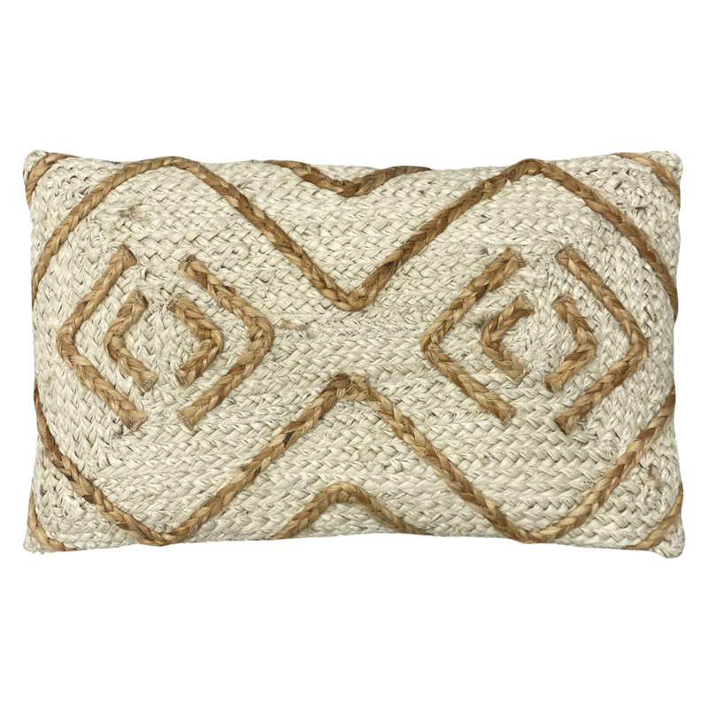 Geometric Rectangular Lumbar Pillow Cover