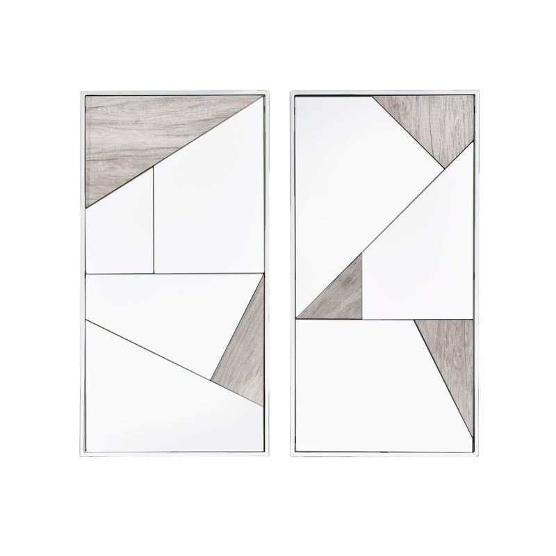 Ensemble de miroirs 2 pièces Paull