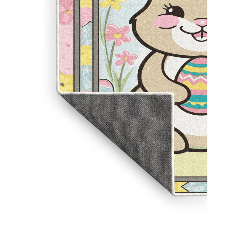Tapis de vacances de Pâques The Holiday Aisle®, Rectangulaire 8 pi x 10 pi