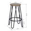 Higley Counter Stool with Metal Frame-1449031898