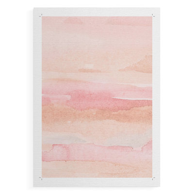 Rose Fade II - Impression sur toile seulement - NON-CADRE