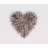 Driftwood Heart Shaped Wall Decor