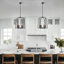 Lustre géométrique 6 lumières style bougie Farmhouse-1825998138
