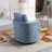 Yelina Polyester Slipcovered Swivel Barrel Chair-1755717644