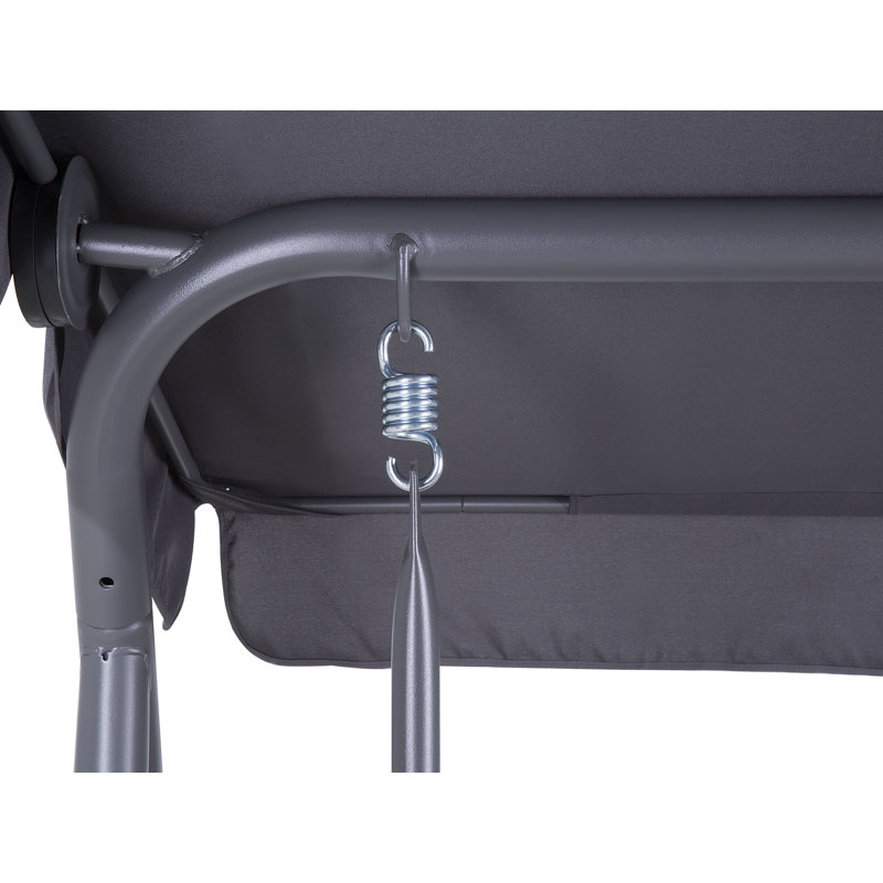 Nettie 2 Person Porch Swing with Canopy