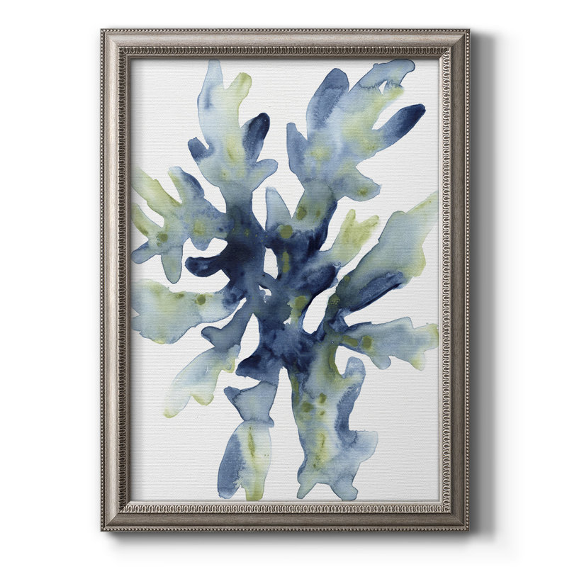 Liquide corail IV - reproduction de cadre photo sur toile, H 27 po x l 18 po x P 2,5 po