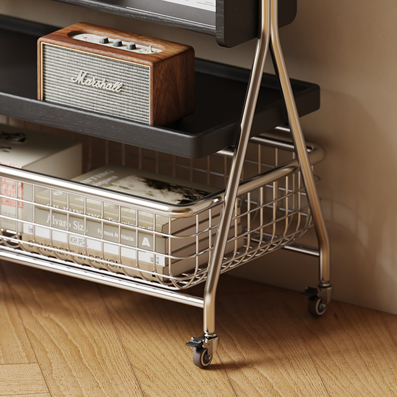 Sliding wheel bookcase