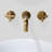 Wall Mounted Optional 2-handle Bathroom Faucet