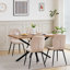 Modern Minimalist Rectangular Dining Table - Dining Table - For 4-6 People -2048889690