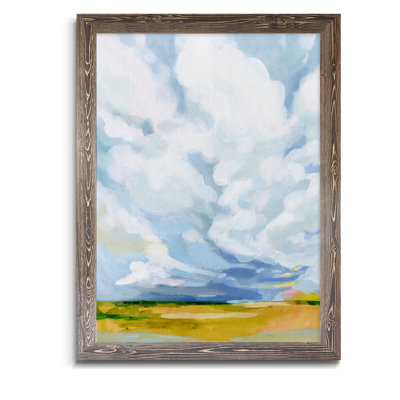 « lucid skies i »-cadre photo, impression sur toile