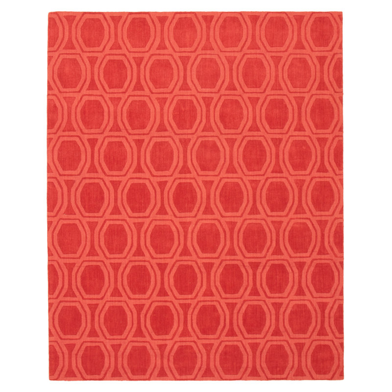 Anavel Wool Geometric Indoor Rug