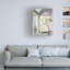 Art sur toile Silvia Vassileva «Attic Bathroom I Grey Wood»-1306486413