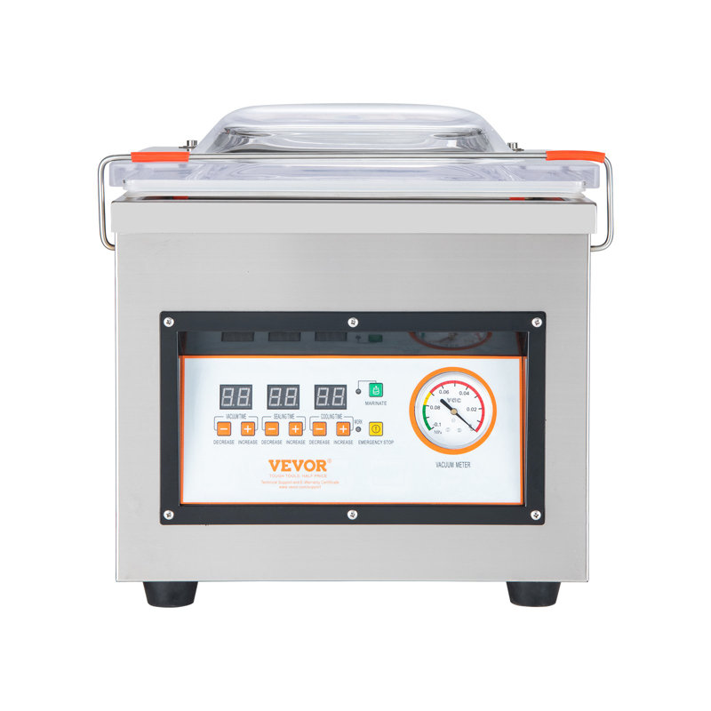 Aspirateur de chambre VEVOR DZ-260C avec accessoires, machine d'emballage sous vide commercial de 320 W