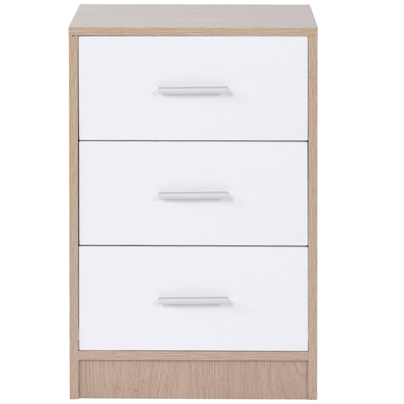 Arienna 40cm W Manufactured Wood Bedside Table